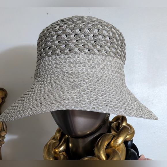 ERIC JAVITS New York Straw Champ Hat in Heather Gray UPF...